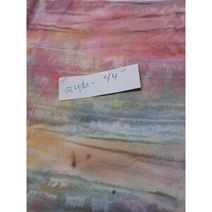 Fabric  Watercolor Style 2‎ Yards 44" Wide Sewing Quilting